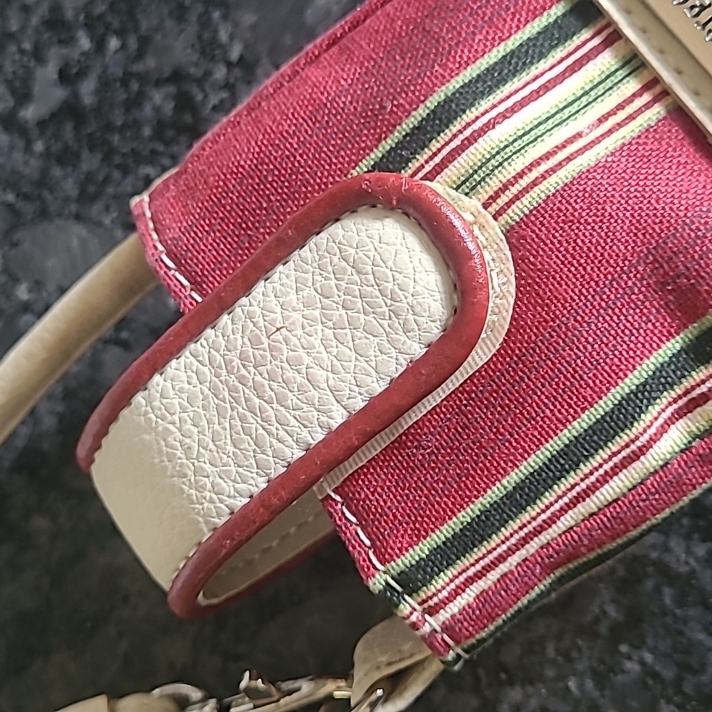 Longaberger Striped ID/Hand Sanitizer Holder - Picture 3 of 13